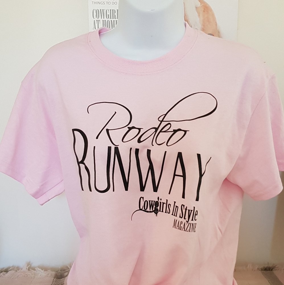 New Pink Rodeo Runway Tee